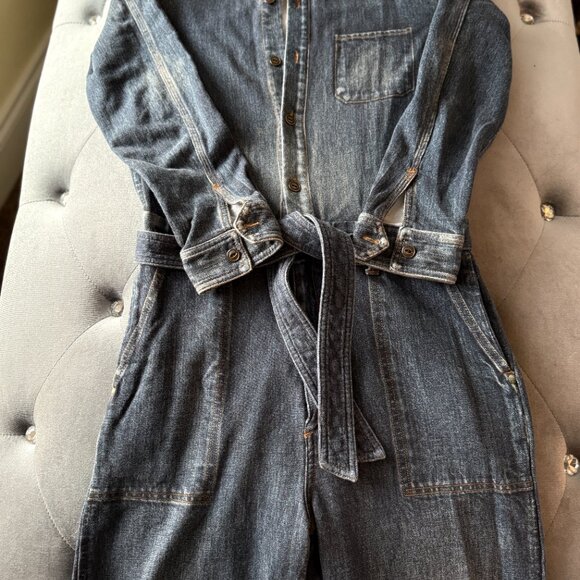 Blue Jean Jumpsuit, relax fit size medium - Picture 3 of 6